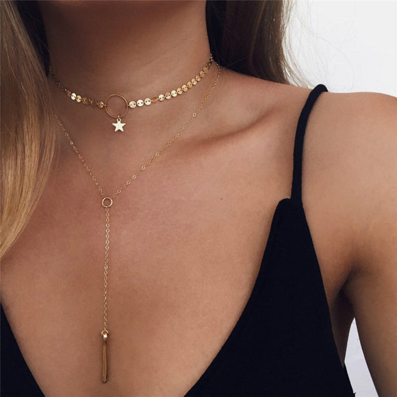 Fashion Alloy Women's Necklaces & Pendants